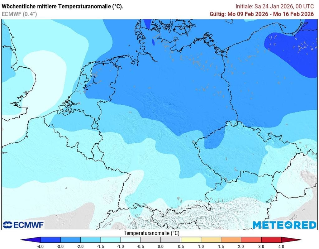februar, winter, kalt Mitte Februar soll es nach der neusten Prognose des ECMWF-Modells ebenfalls sehr kalt bleiben.