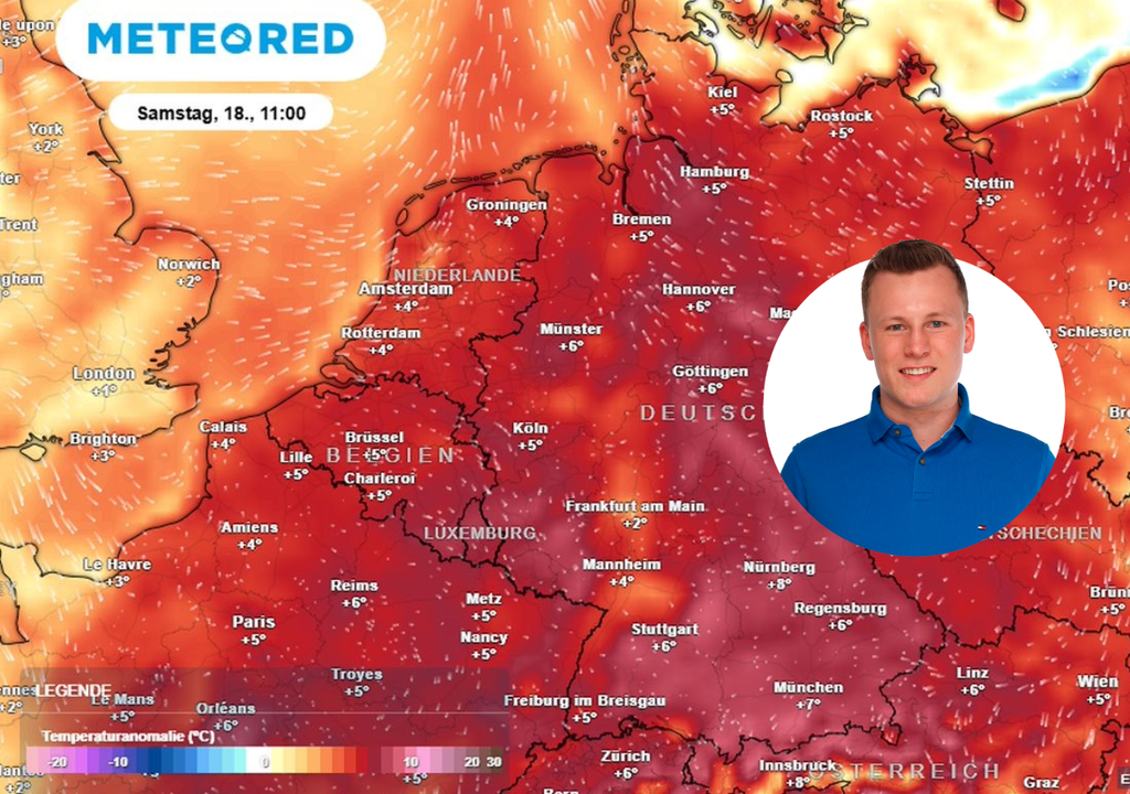 Der April gibt wieder ordentlich Gas: in den kommenden Tagen wird es deutlich wärmer!
