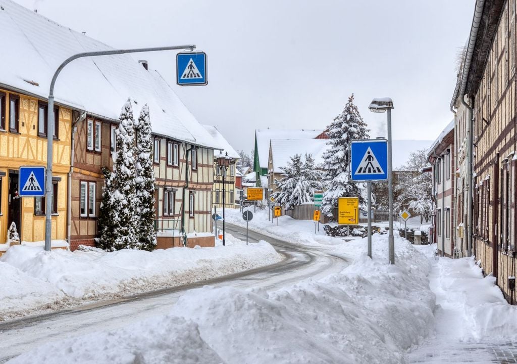 schnee, wetter, deutschland