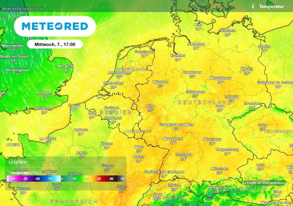 Mitten im Oktober herrschen im Westen schon wieder sommerliche Temperaturen.
