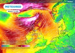 Wetterforscher warnt vor Orkanlage über Westeuropa- Böen bis 160 km/h! 'Unser Winterwetter kippt gewaltig'