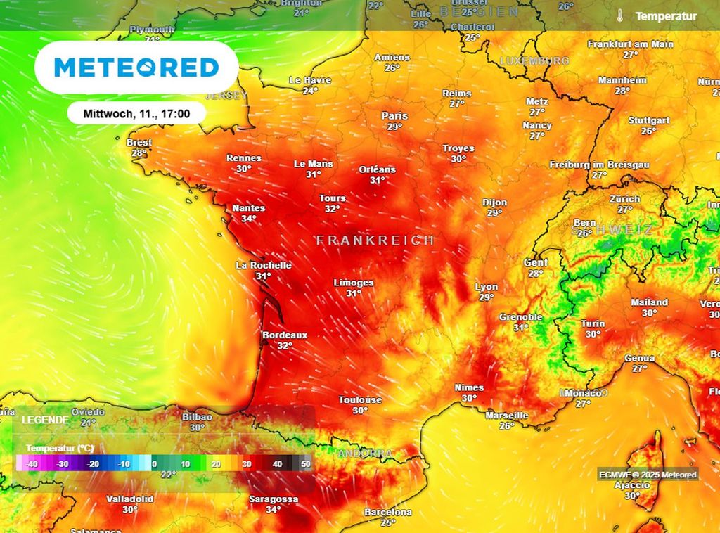 hitze, wetterkarte, deutschland hitze, wetterkarte, deutschland