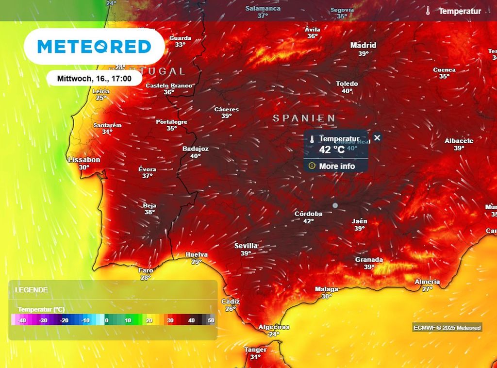 hitze, spanien, heiß