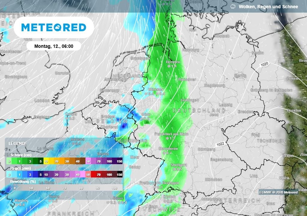 schnee, wetter, deutschland