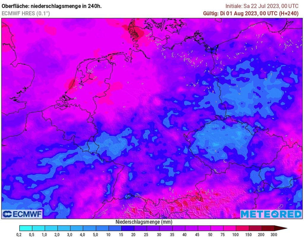 viel Regen, Deutschland, ecmwf viel Regen, Deutschland, ecmwf