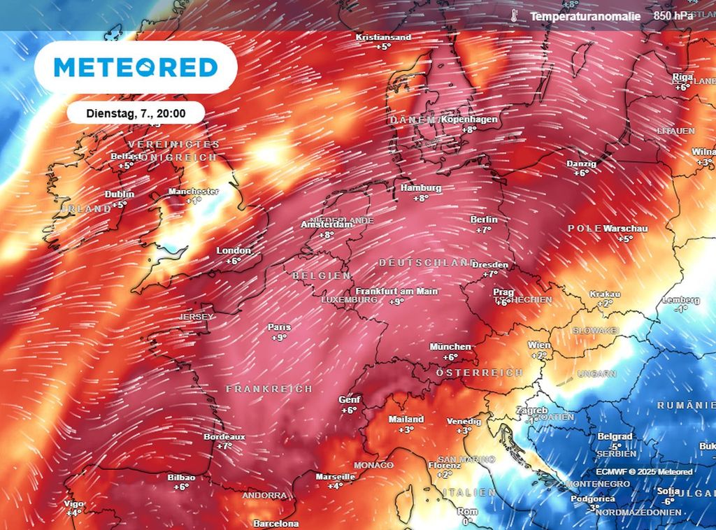 höhenwärme, wetter deutschland
