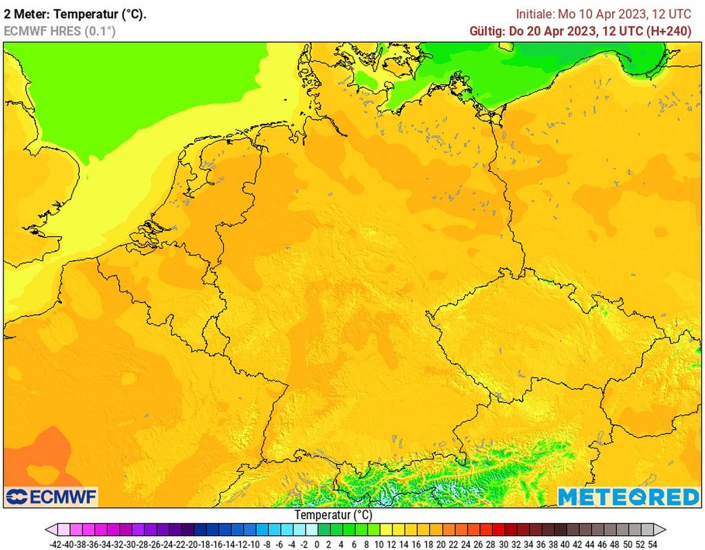 wärmer, frühling, deutschland