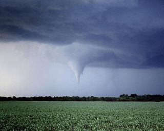 What is a funnel cloud?