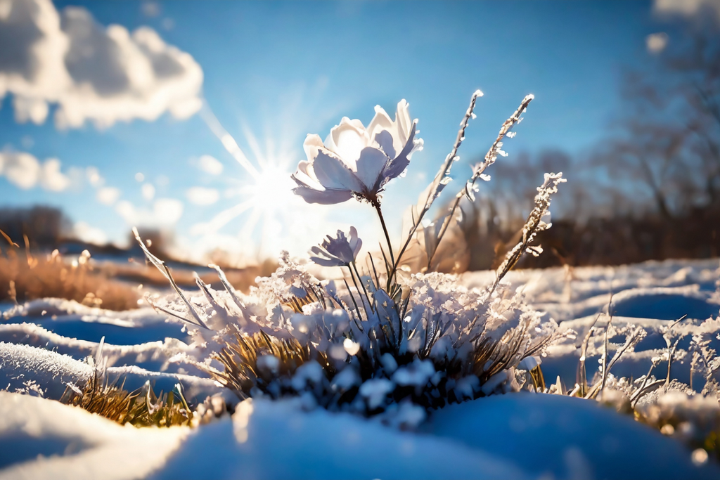 melting snow