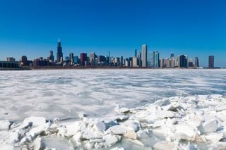 Winter's blue glow: Why the sky looks brighter in cold weather