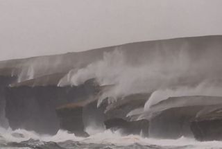 Widespread damage as Storm Arwen brings snow and 98 mph gusts