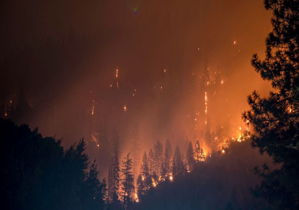Los incendios forestales se deben a condiciones de sequedad, pero ¿por qué hay menos humedad en el aire?