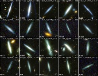 Wie entstehen Galaxien? Astronomen untersuchen Entwicklungsstufen uralter Scheibengalaxien