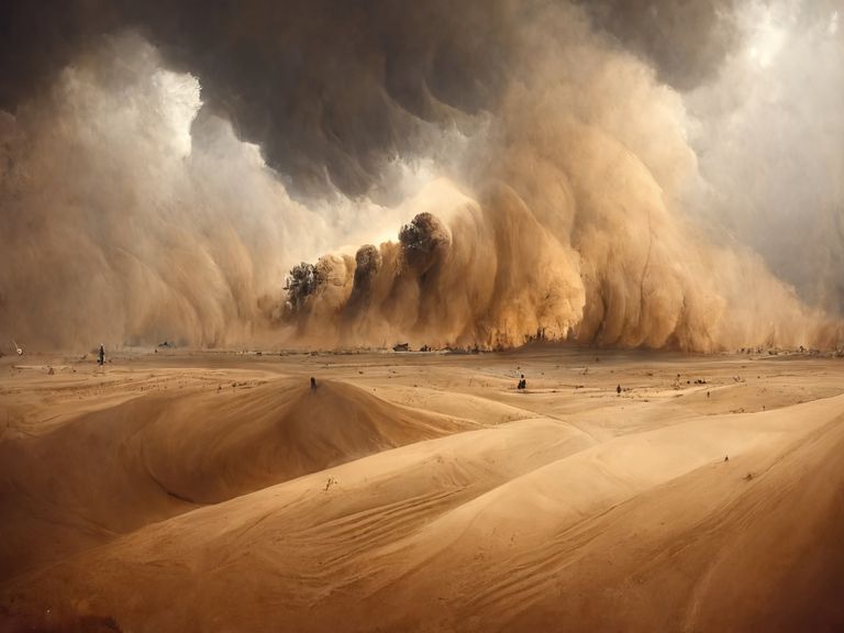 Von springenden Sandkörnern und ihren Auswirkungen auf die Umwelt! Von springenden Sandkörnern und ihren Auswirkungen auf die Umwelt!