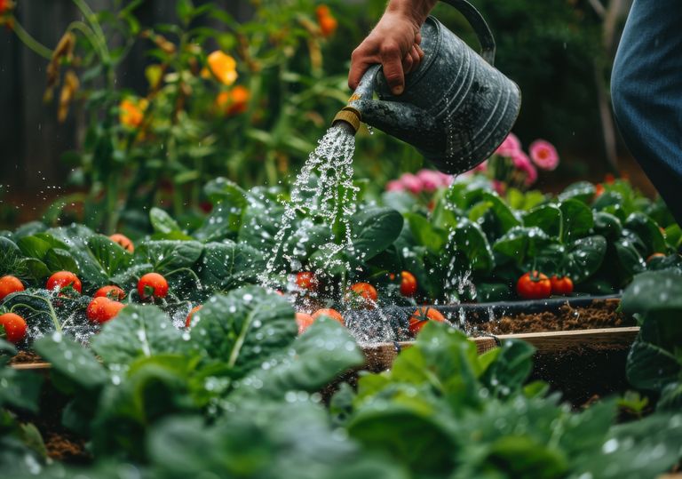 Wie wird der Garten wieder sch&ouml;n nach Dauerregen oder Schnee?