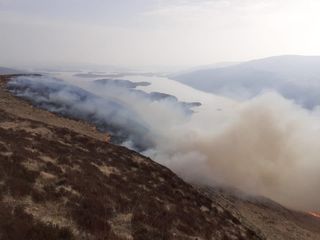 Wildfires break out in Scotland after threat level raised to 'extreme'