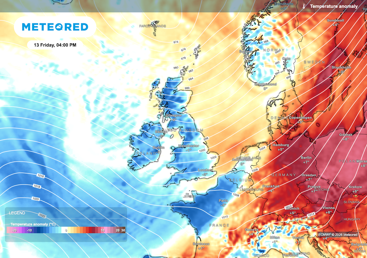 Snow possible in parts of the UK this week - but will London see any?