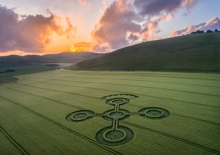 Sinais alienígenas ou apenas embustes? Wiltshire lidera a lista de círculos nas plantações em Inglaterra