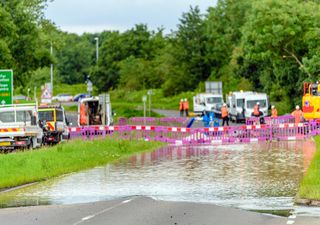 Wind and rain warnings caution rising rivers and traffic problems into weekend