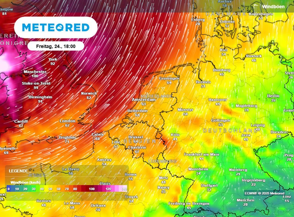 sturmtief, westen, europa sturmtief, westen, europa