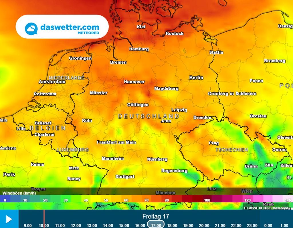 sturmwarnung, wind, deutschland