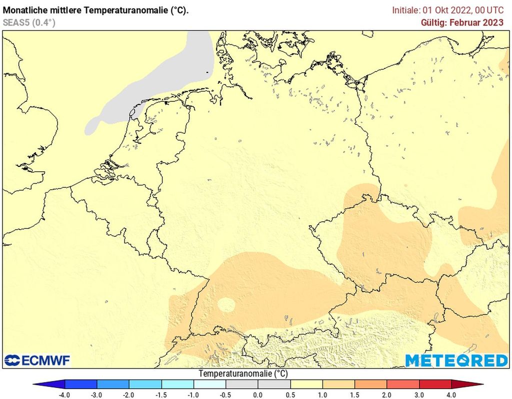 februar, deutschland, warm