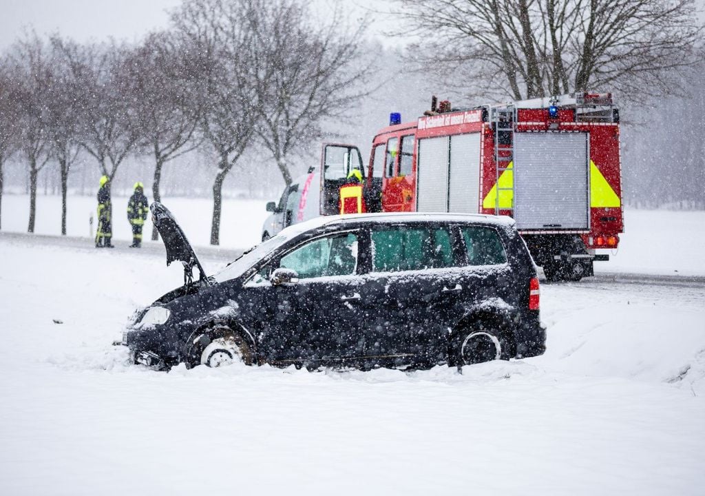 Sur les routes allemandes, le chaos se profile pour cette nouvelle semaine. D'importantes chutes de neige attendues.