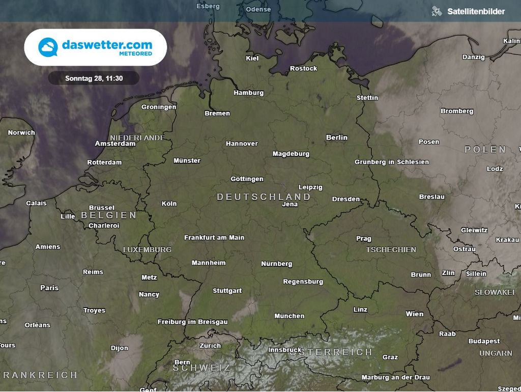 wolken, sonne, deutschland