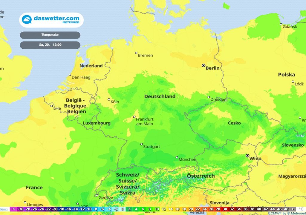 Kein Winterwetter am kommenden Wochenende Kein Winterwetter am kommenden Wochenende