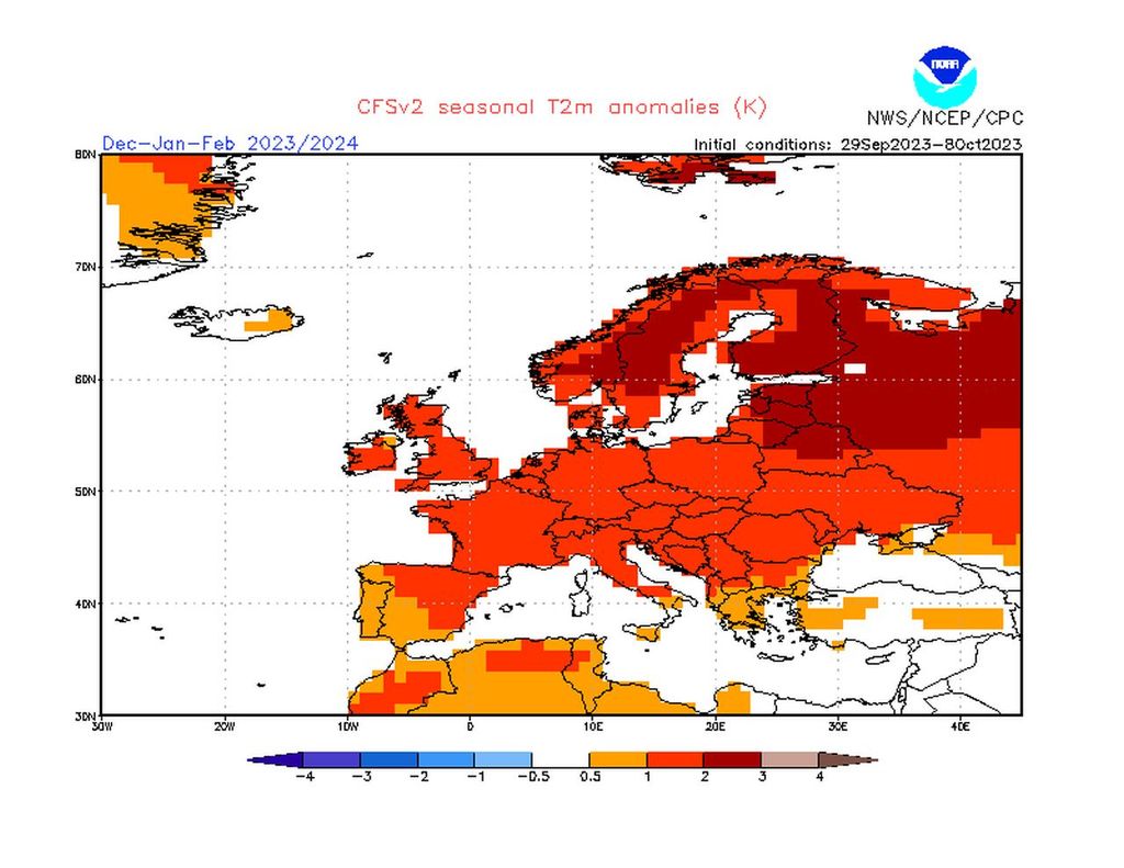 winter, prognose, mildwinter