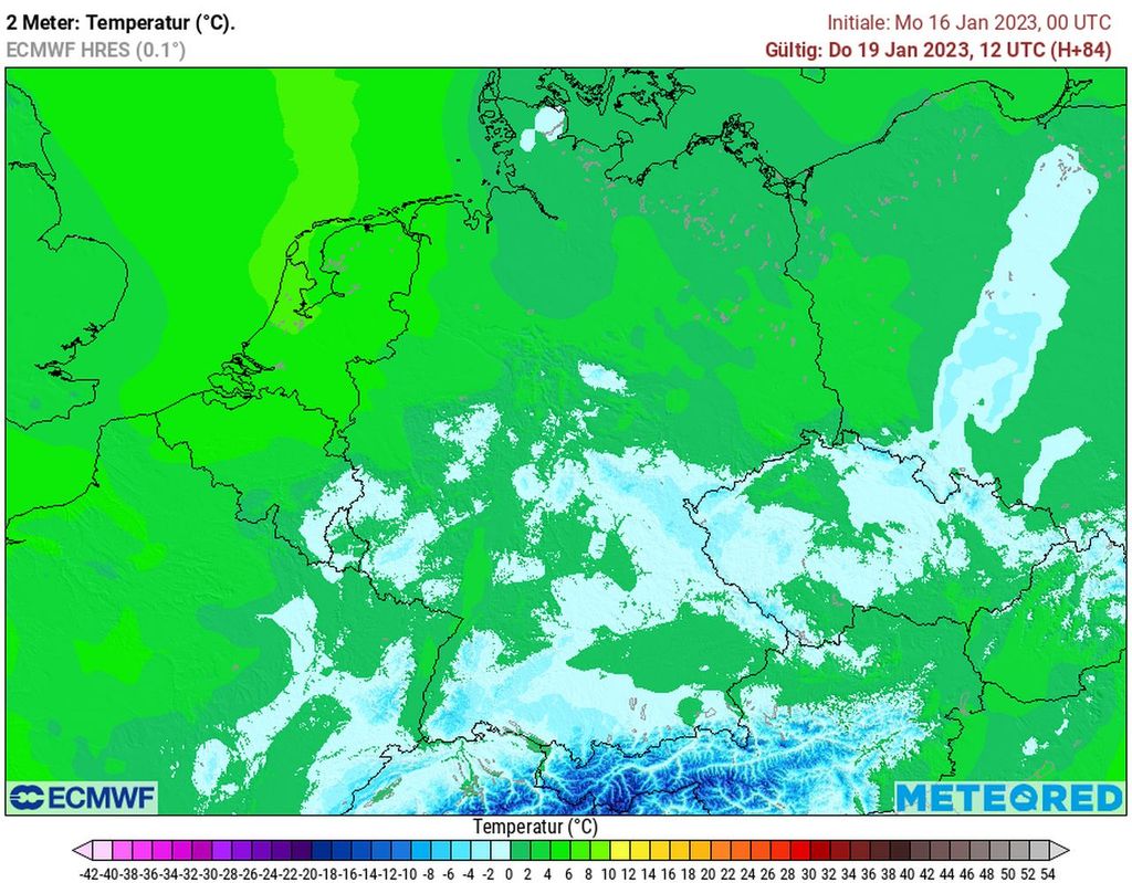 dauerfrost, deutschland, ecmwf