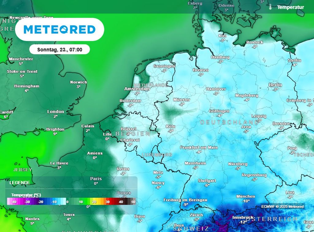 frost, deutschland, winter