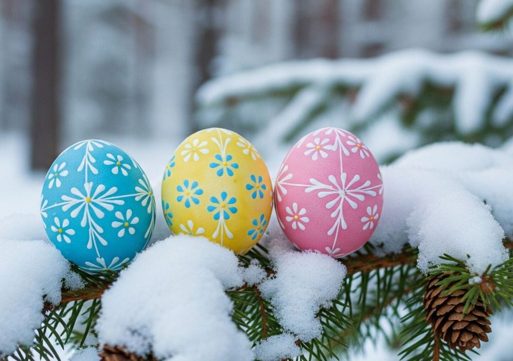 schnee, ostern, april Natürlich ist das Thema "weiße Ostern" oder Schnee zum Osterfest noch lange nicht vom Tisch. Überraschungen sind möglich.