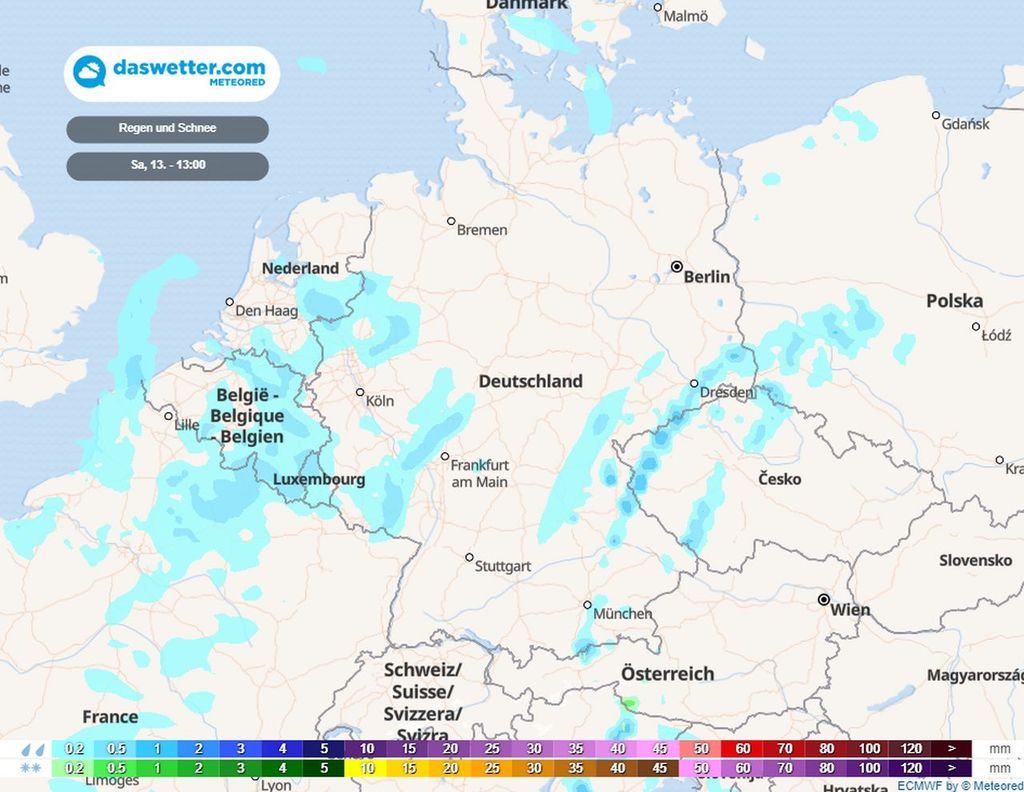 Regen am Samstag Regen am Samstag