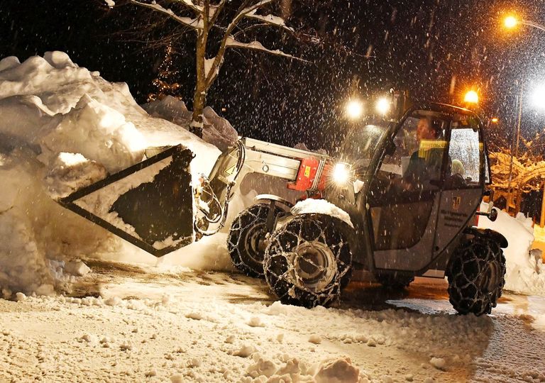 Schneemassen Schneemassen