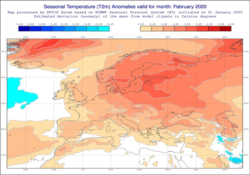 Wetter Frebruar 2020