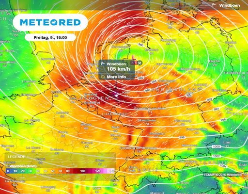 Winterwende: DWD warnt vor Schnee-Chaos: Schneesturm und schwerer Sturm am Freitag &ndash; danach Wettersturz und Milderung