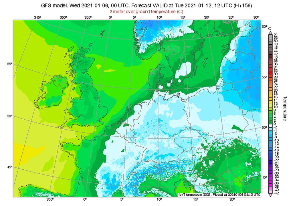 GFS Dauerfrost GFS Dauerfrost