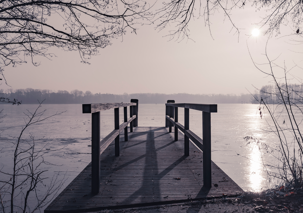 Bad Saarow, Winter, See, Landschaft Bad Saarow, Winter, See, Landschaft