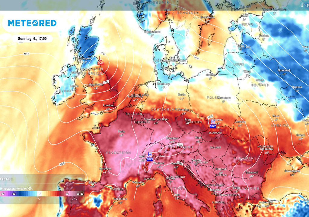 München laut ECMWF rund 10 Grad über dem Klimamittel! Deutschland zwischen Frösteln und Schwitzen: Am Samstag bleibt der Norden kühl, während der Süden ungewöhnliche Septemberhitze erlebt! München laut ECMWF rund 10 Grad über dem Klimamittel! Deutschland zwischen Frösteln und Schwitzen: Am Samstag bleibt der Norden kühl, während der Süden ungewöhnliche Septemberhitze erlebt!