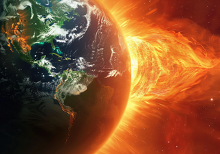 Tempestades solares atingirão a Terra de forma diferente no futuro: CO₂ está a tornar a atmosfera mais fina!