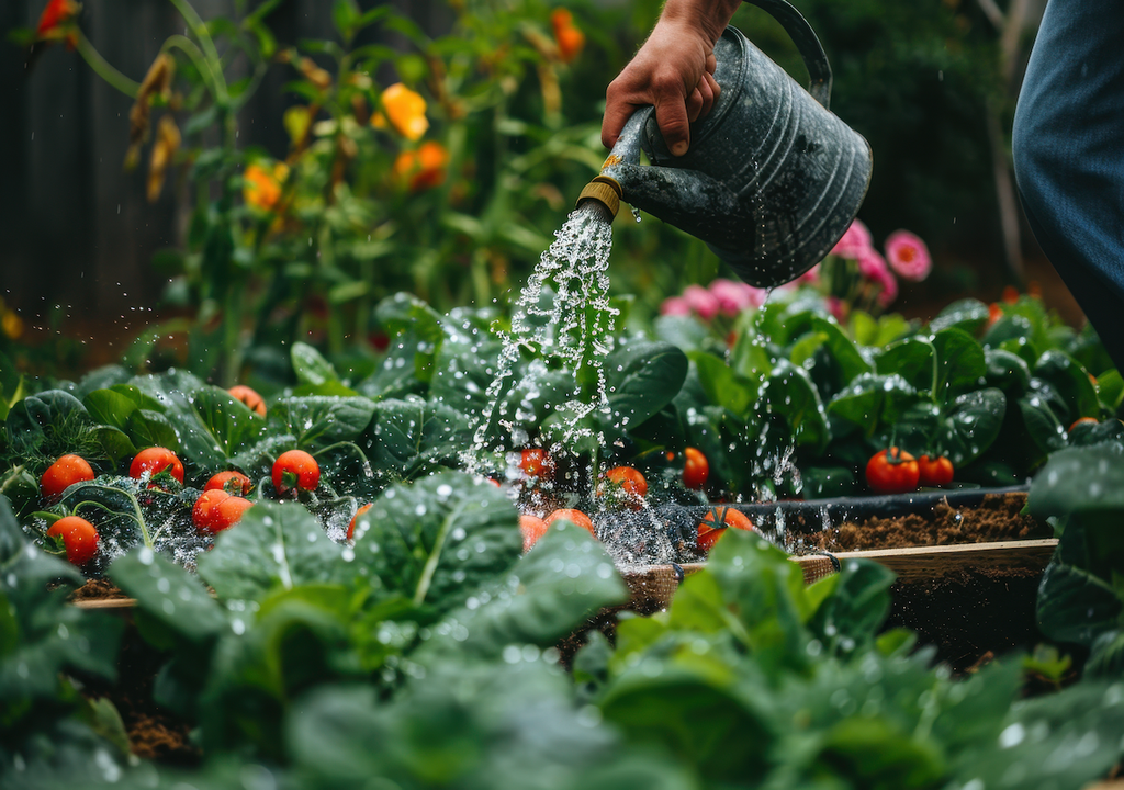 Bewässerung, Tomatenpflanzen, Garten, Früchte, Ernte, Umgebung Bewässerung, Tomatenpflanzen, Garten, Früchte, Ernte, Umgebung
