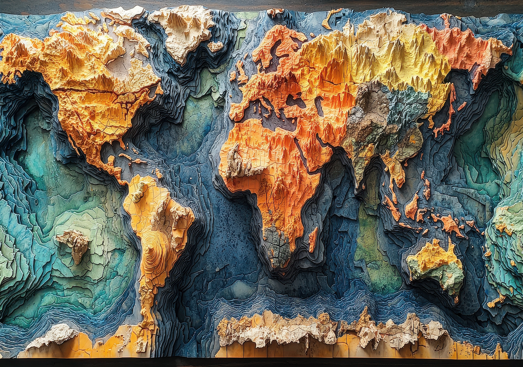 Erde, World Stress Map, tektonische Spannungen, Karte, visuell