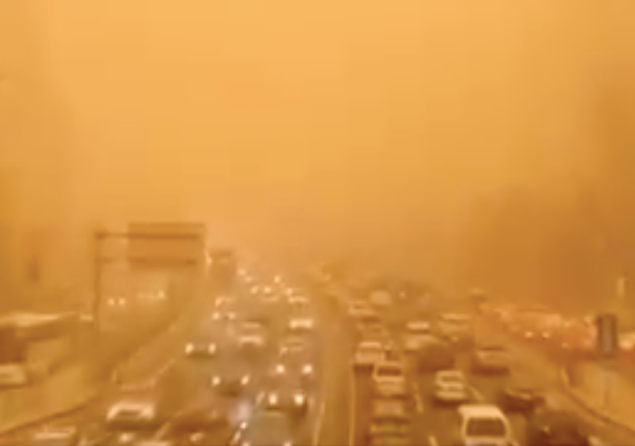 Sandstorm Hit Worst sandstorm in a decade strikes China and Mongolia