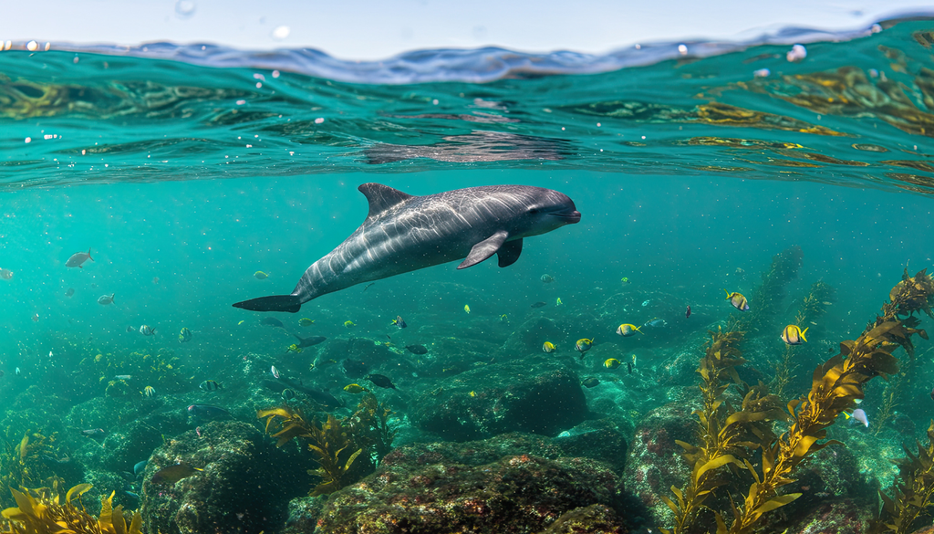 La vaquita marina está en el mayor riesgo de extinción con riesgo a desaparecer. Endémicas de las aguas del norte de México, hay menos de 10 ejemplares vivos.