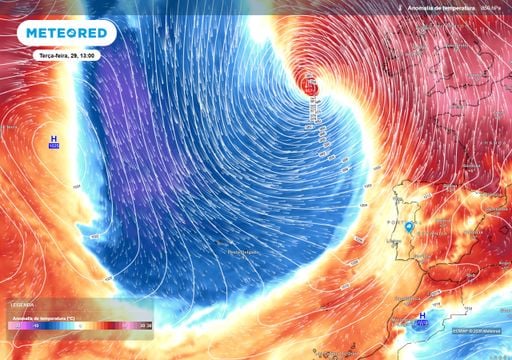 &ldquo;Xeque ao veranico&rdquo;: entre os dias 29 e 30, o ar atl&acirc;ntico ir&aacute; invadir Portugal