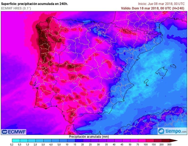 lluvias España lluvias España