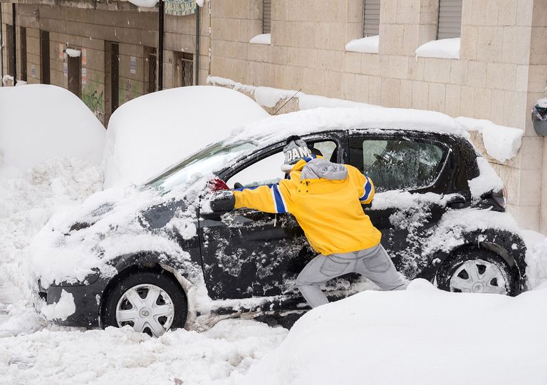 Coche nieve Coche nieve