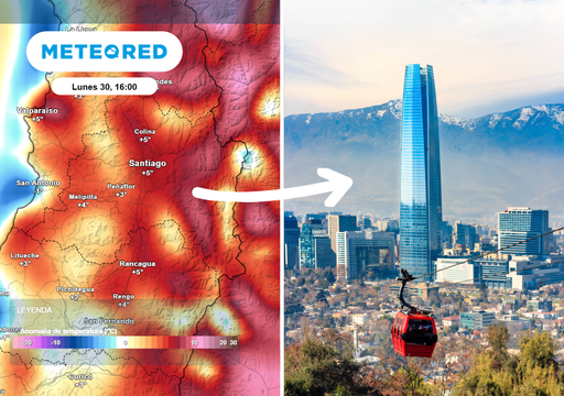 &iquest;Y las lluvias? As&iacute; se vienen los d&iacute;as en Santiago de cara al fin de semana largo