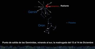 Ya está aquí la última lluvia de meteoros del año, las Gemínidas 2021